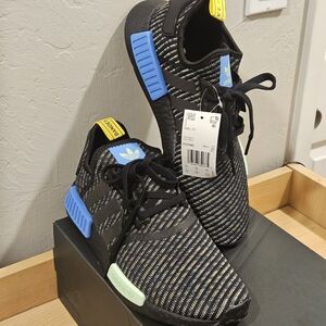 Adidas NMD_R1 Originals | Black Multicolor Knit | Men’s 10 | EG7945